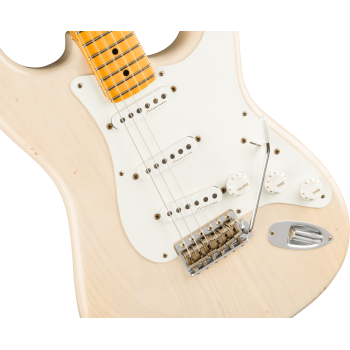FENDER CUSTOM SHOP Eric Clapton Signature Stratocaster Journeyman Relic touche erable Aged White Blonde