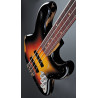 FENDER CUSTOM SHOP Jaco Pastorius Tribute Fretless Jazz Bass touche palissandre 3-Color Sunburst