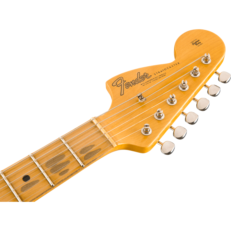 FENDER CUSTOM SHOP Jimi Hendrix Voodoo Child Signature Stratocaster Journeyman Relic touche erable Black