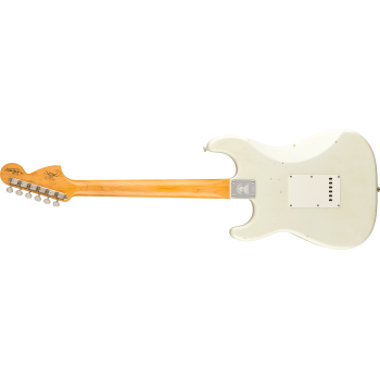 FENDER CUSTOM SHOP Jimi Hendrix Voodoo Child Signature Stratocaster Journeyman Relic touche erable Olympic White