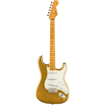FENDER CUSTOM SHOP Jimmie Vaughan Stratocaster touche erable Aged Aztec Gold