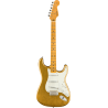 FENDER CUSTOM SHOP Jimmie Vaughan Stratocaster touche erable Aged Aztec Gold