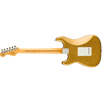 FENDER CUSTOM SHOP Jimmie Vaughan Stratocaster touche erable Aged Aztec Gold