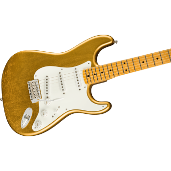 FENDER CUSTOM SHOP Jimmie Vaughan Stratocaster touche erable Aged Aztec Gold