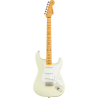 FENDER CUSTOM SHOP Jimmie Vaughan Stratocaster touche erable Aged Olympic White