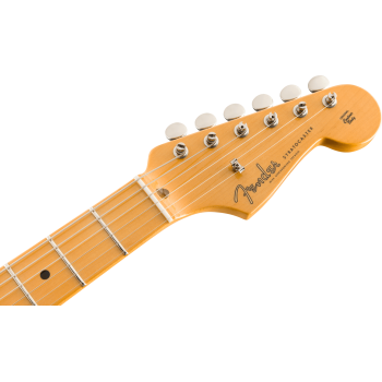 FENDER CUSTOM SHOP Jimmie Vaughan Stratocaster touche erable Aged Olympic White