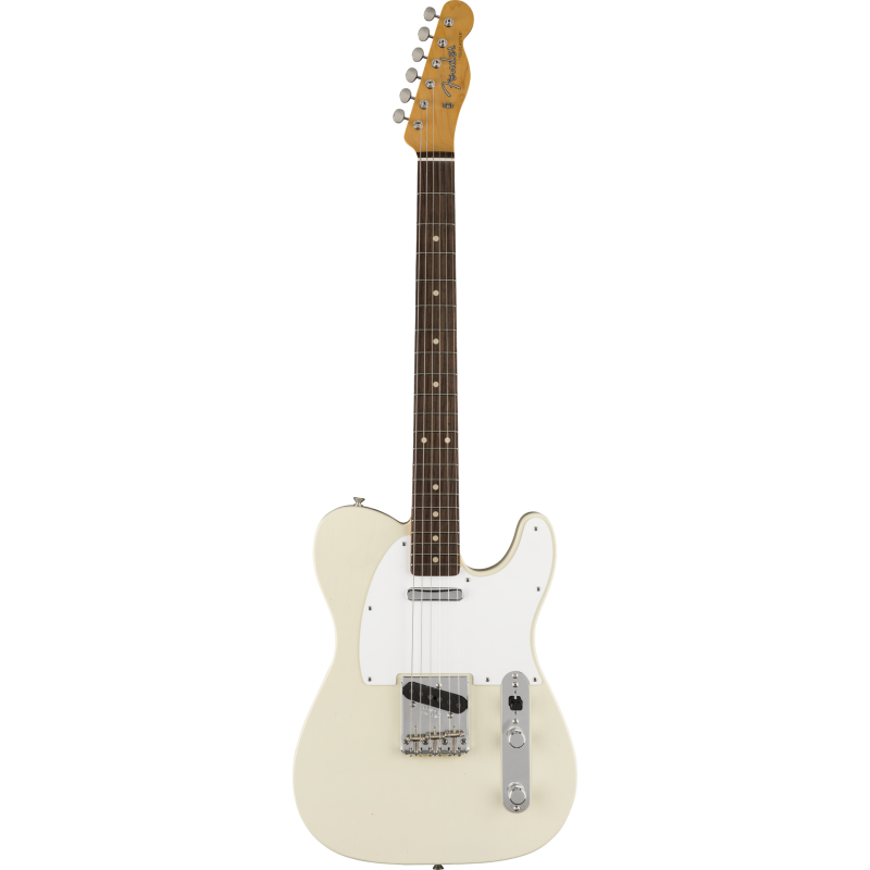 FENDER CUSTOM SHOP Jimmy Page Signature Telecaster Journeyman Relic touche palissandre White Blonde
