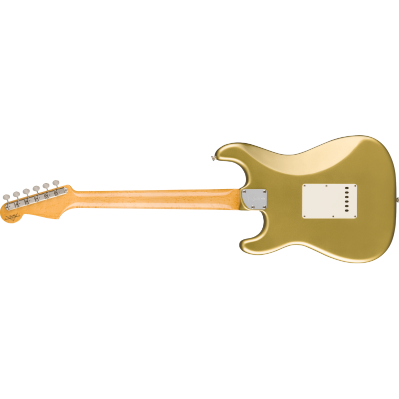 FENDER CUSTOM SHOP Johnny A. Signature Stratocaster Time Capsule Round-Laminated 3A touche palissandre Lydian Gold Metallic