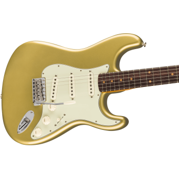 FENDER CUSTOM SHOP Johnny A. Signature Stratocaster Time Capsule Round-Laminated 3A touche palissandre Lydian Gold Metallic