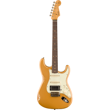 FENDER CUSTOM SHOP Limited Edition '59 Stratocaster HSS Relic touche palissandre Desert Sand Metallic