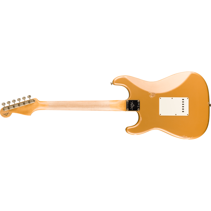 FENDER CUSTOM SHOP Limited Edition '59 Stratocaster HSS Relic touche palissandre Desert Sand Metallic
