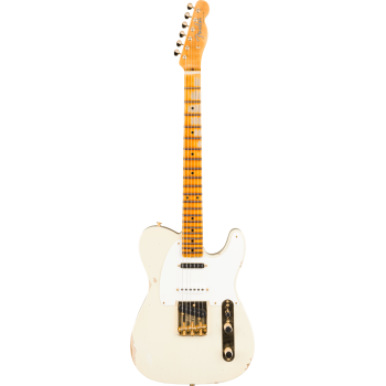 FENDER CUSTOM SHOP Limited Edition Hotshot Telecaster Relic 1-Piece Quartersawn Maple Neck Aged Tomatillo Green