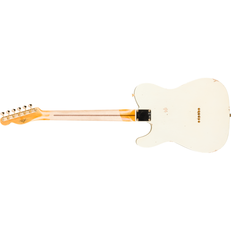 FENDER CUSTOM SHOP Limited Edition Hotshot Telecaster Relic 1-Piece Quartersawn Maple Neck Aged Tomatillo Green
