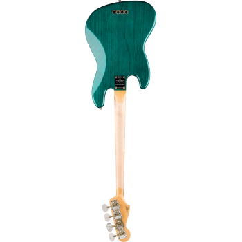 FENDER CUSTOM SHOP Limited Edition Jazz Bass Special Journeyman Relic touche palissandre Teal Green Transparent
