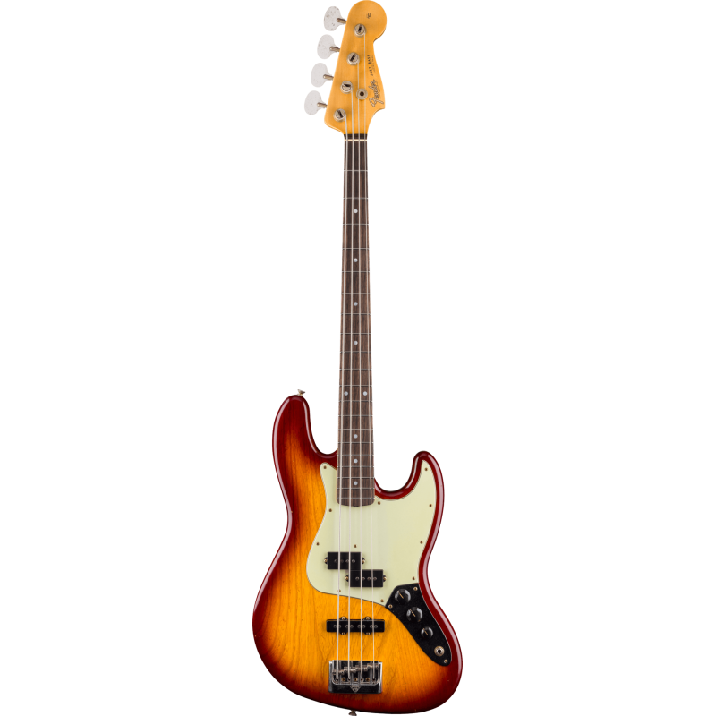 FENDER CUSTOM SHOP Limited Edition Jazz Bass Special Journeyman Relic touche palissandre Tobacco Sunburst
