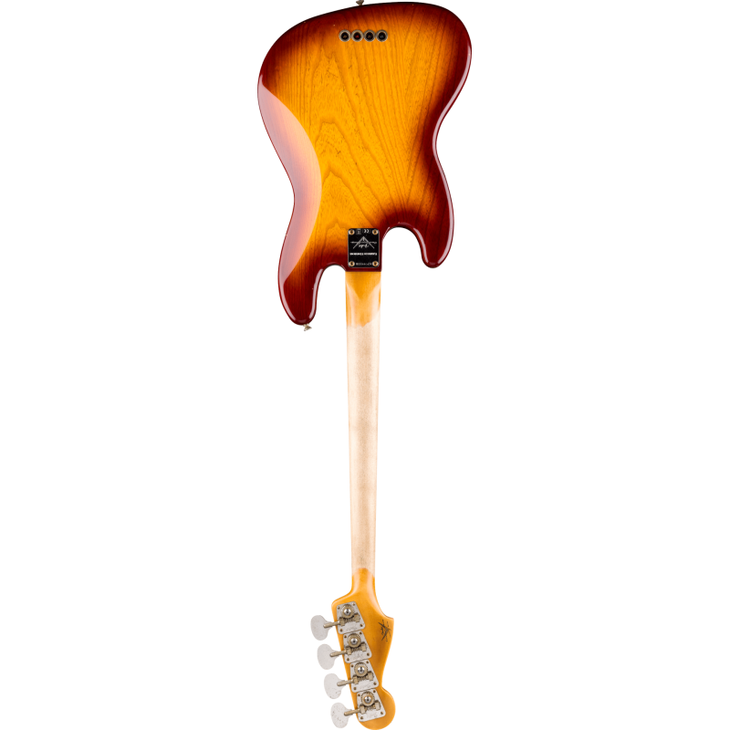 FENDER CUSTOM SHOP Limited Edition Jazz Bass Special Journeyman Relic touche palissandre Tobacco Sunburst