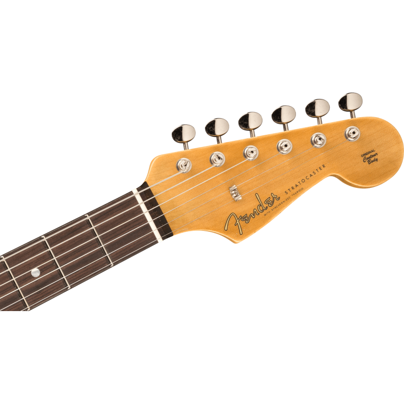 FENDER CUSTOM SHOP Limited Edition Roasted Stratocaster Journeyman Relic avec Closet Classic Hardware touche palissandre Black