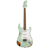 FENDER CUSTOM SHOP LTD 67 STRAT Heavy Relic - Aged Surf Green Over Sunburst
