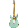 FENDER CUSTOM SHOP LTD 67 STRAT Heavy Relic - Aged Surf Green Over Sunburst