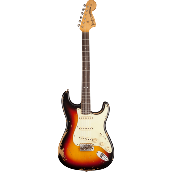 FENDER CUSTOM SHOP Michael Landau Signature 1968 Stratocaster Round-Laminated Rosewood Bleached 3-Color Sunburst