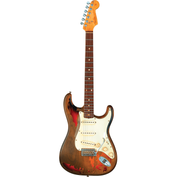 FENDER CUSTOM SHOP Rory Gallagher Signature Stratocaster Relic touche palissandre 3-Color Sunburst