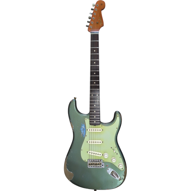 FENDER CUSTOM SHOP Strat 60 Heavy Relic Aged Lake placid Blue Masterbuilt by Levi Perry