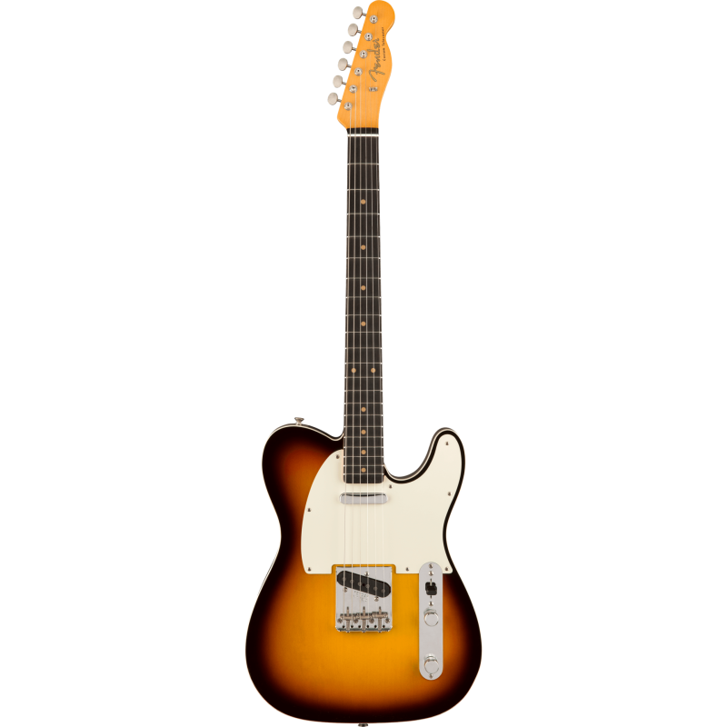 FENDER CUSTOM SHOP Vintage Custom 1959 Telecaster Custom NOS touche palissandre Chocolate 3-Color Sunburst