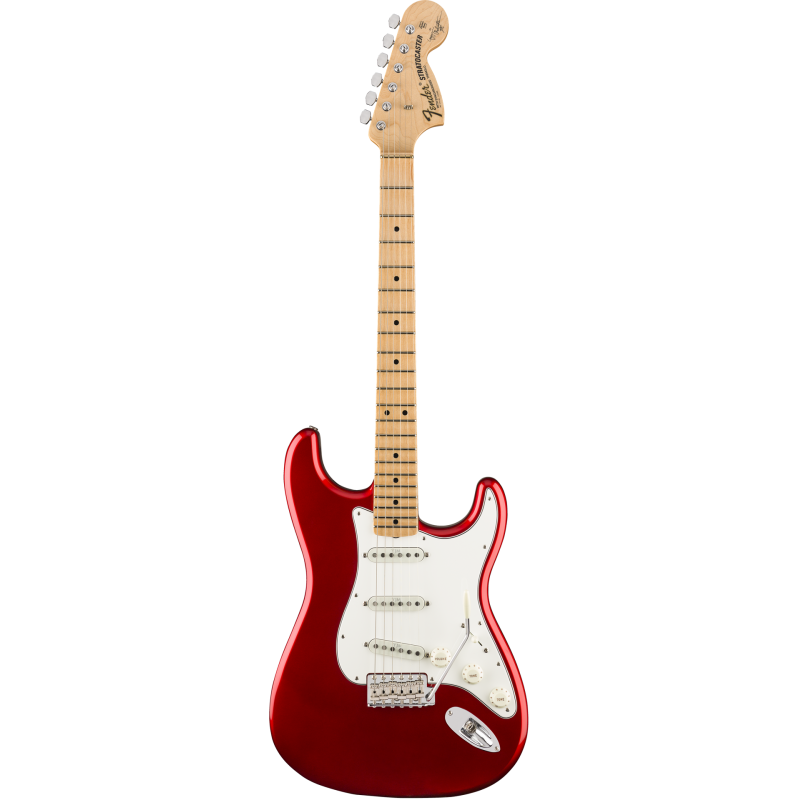 FENDER CUSTOM SHOP Yngwie Malmsteen Signature Stratocaster Scalloped touche erable Candy Apple Red