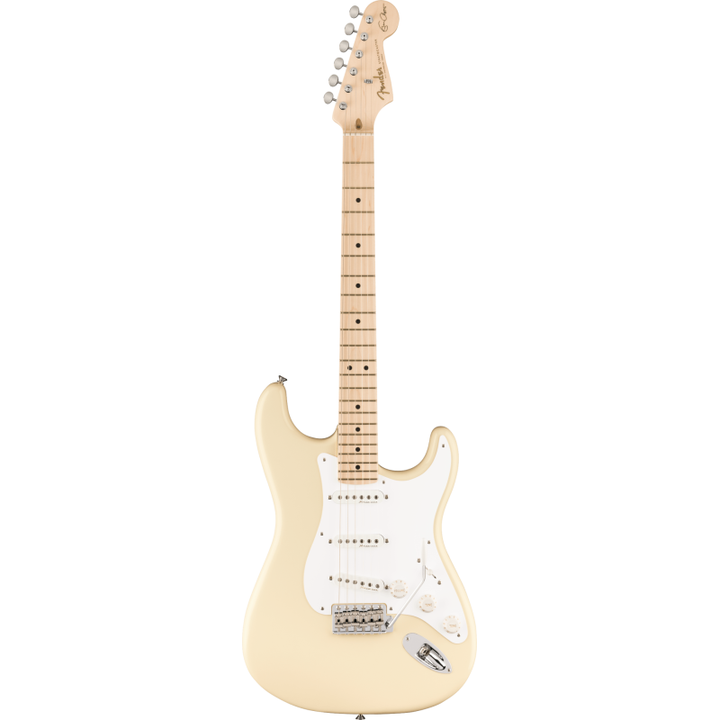 FENDER Eric Clapton Stratocaster touche erable Olympic White