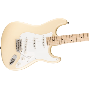 FENDER Eric Clapton Stratocaster touche erable Olympic White