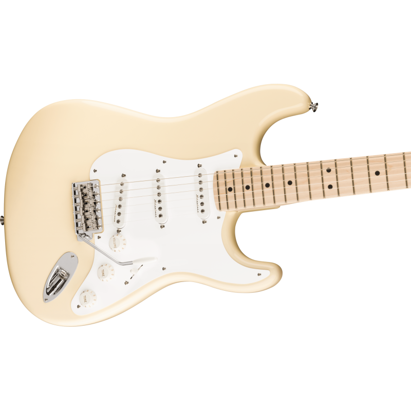 FENDER Eric Clapton Stratocaster touche erable Olympic White