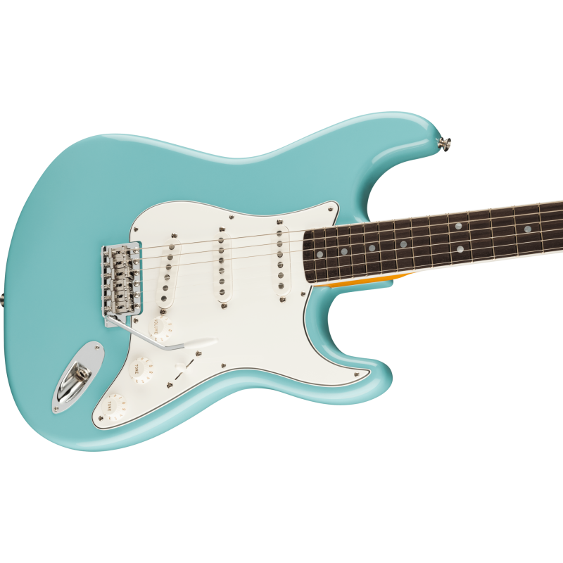 FENDER Eric Johnson Stratocaster touche palissandre Tropical Turquoise