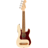 FENDER Fullerton Precision Bass Uke touche Noyer plaque tortoise Olympic White