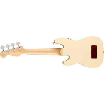 FENDER Fullerton Precision Bass Uke touche Noyer plaque tortoise Olympic White