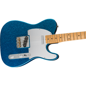 FENDER J Mascis Telecaster touche erable Bottle Rocket Blue Flake