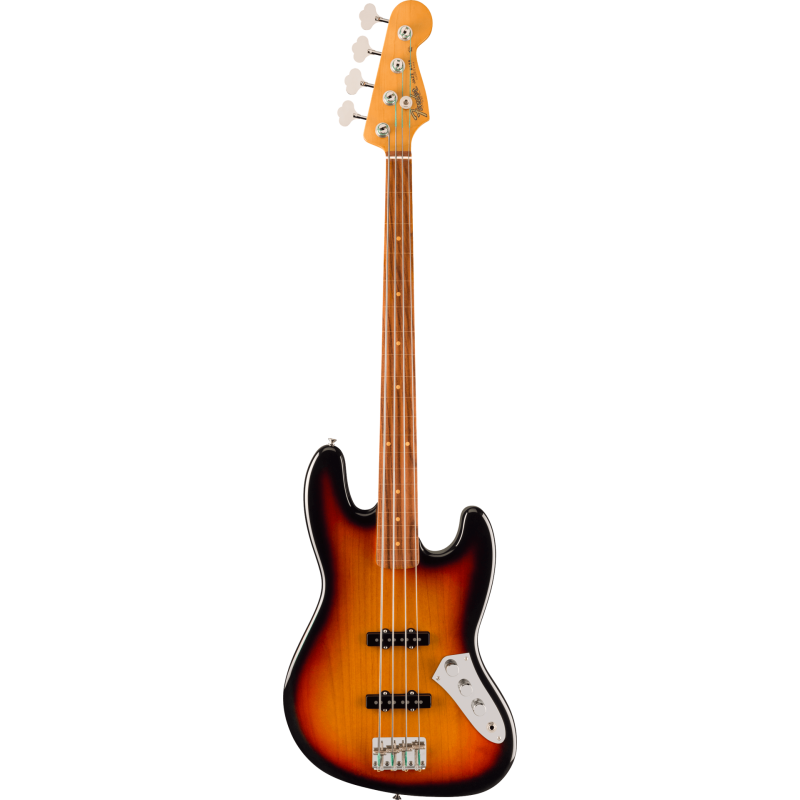FENDER Jaco Pastorius Jazz Bass Fretless touche Pau ferro 3-Color Sunburst