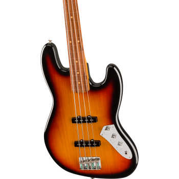 FENDER Jaco Pastorius Jazz Bass Fretless touche Pau ferro 3-Color Sunburst