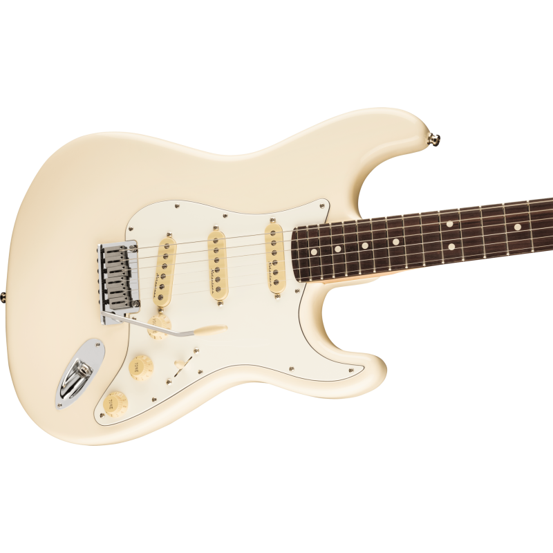 FENDER Jeff Beck Stratocaster touche palissandre Olympic White