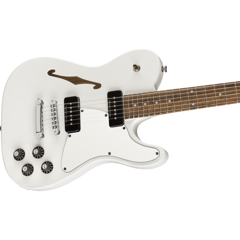 FENDER Jim Adkins JA-90 Telecaster Thinline touche Laurier White