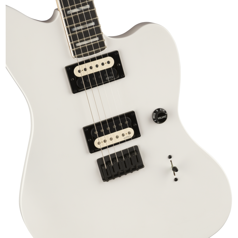 FENDER Jim Root Jazzmaster V4 touche ebene Flat White
