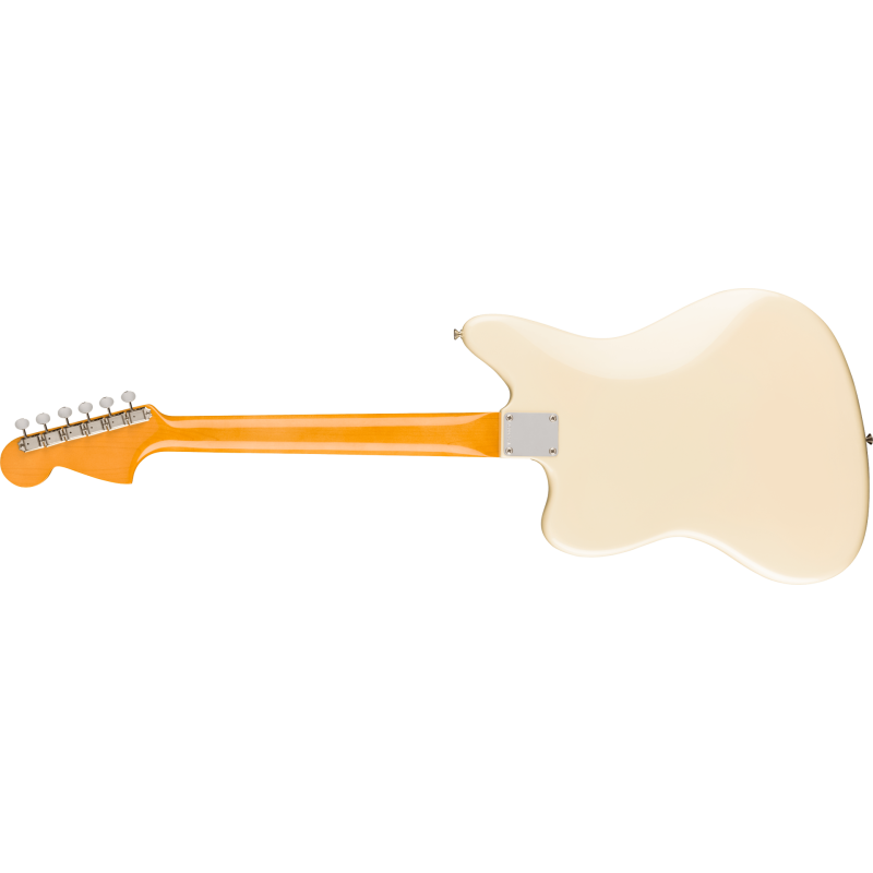 FENDER Johnny Marr Jaguar touche palissandre Olympic White