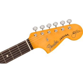 FENDER Johnny Marr Jaguar touche palissandre Olympic White