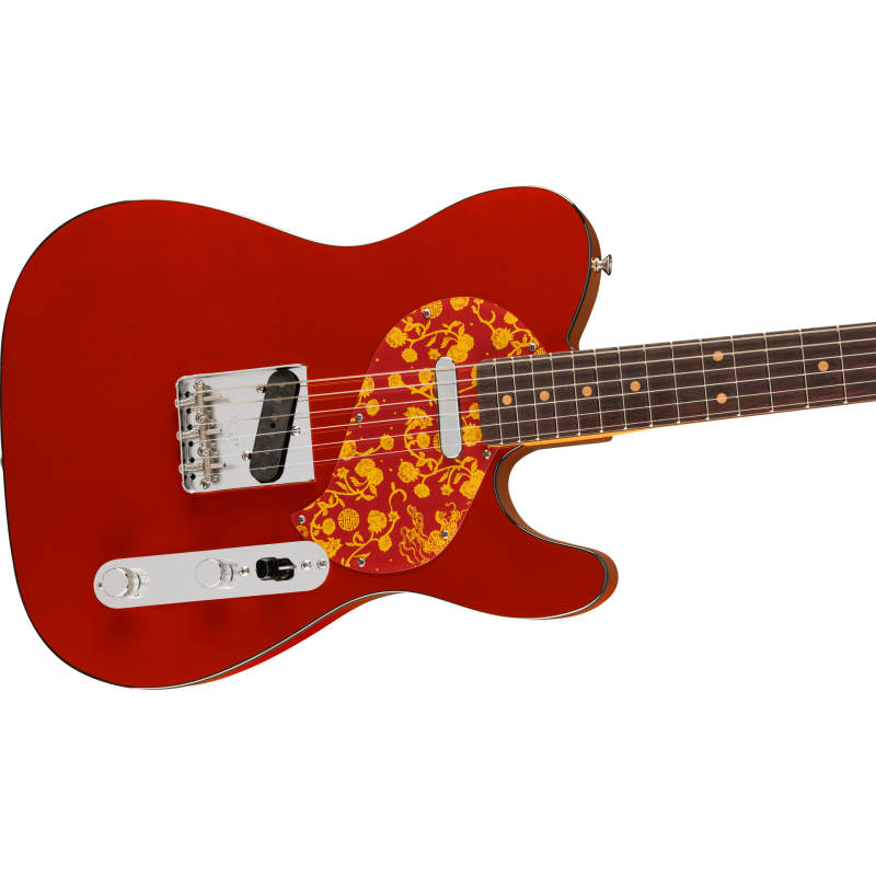 FENDER Limited Edition Raphael Saadiq Telecaster touche palissandre Dark Metallic Red