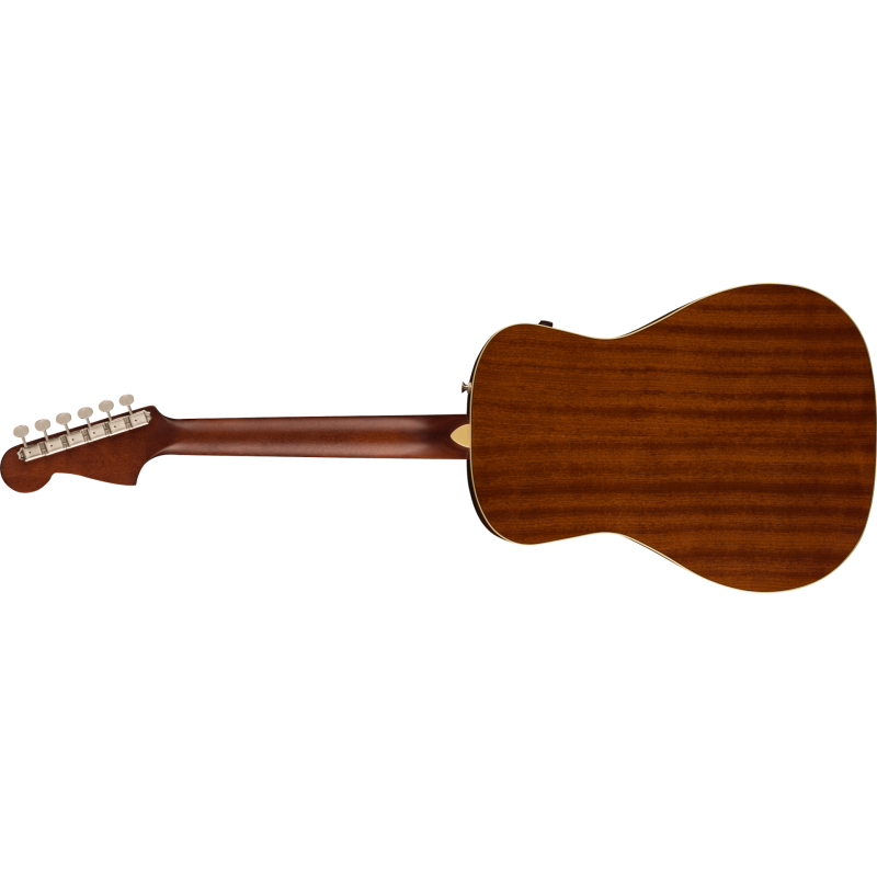 FENDER Malibu Player touche Noyer Gold Pickguard Sunburst
