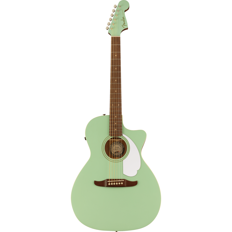 FENDER Newporter Player touche Noyer plaque blanche Surf Green
