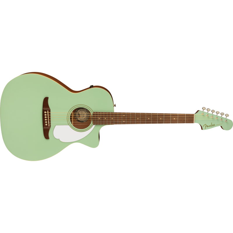 FENDER Newporter Player touche Noyer plaque blanche Surf Green