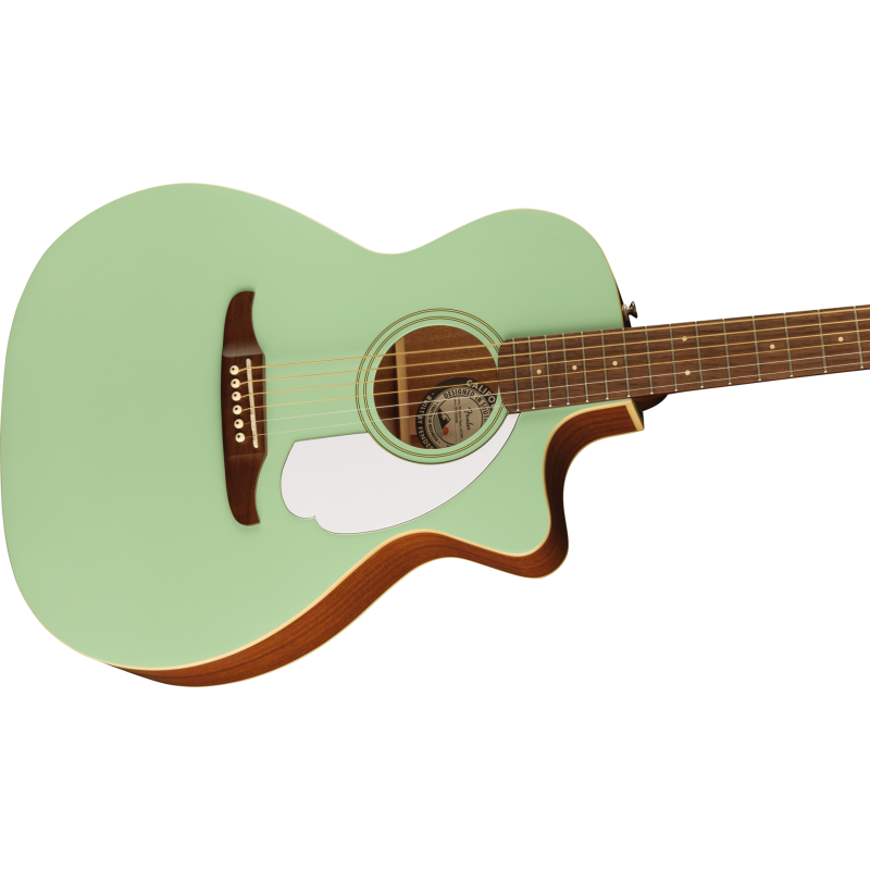 FENDER Newporter Player touche Noyer plaque blanche Surf Green