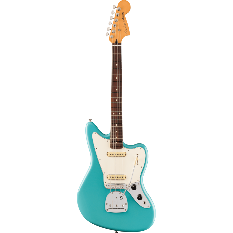 FENDER Player II Jaguar touche palissandre Aquatone Blue