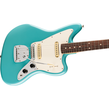 FENDER Player II Jaguar touche palissandre Aquatone Blue