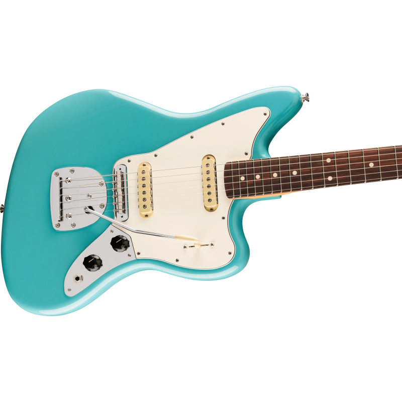 FENDER Player II Jaguar touche palissandre Aquatone Blue
